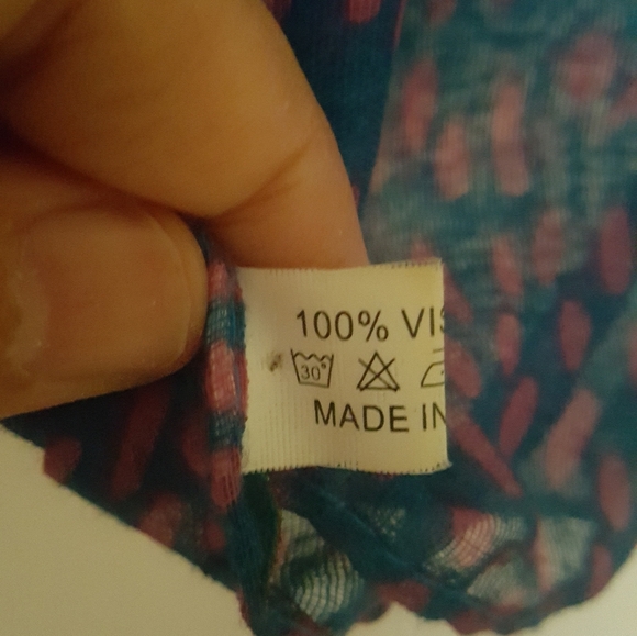 Tasha Infinity Scarf beautiful purple & blue - Picture 3 of 3